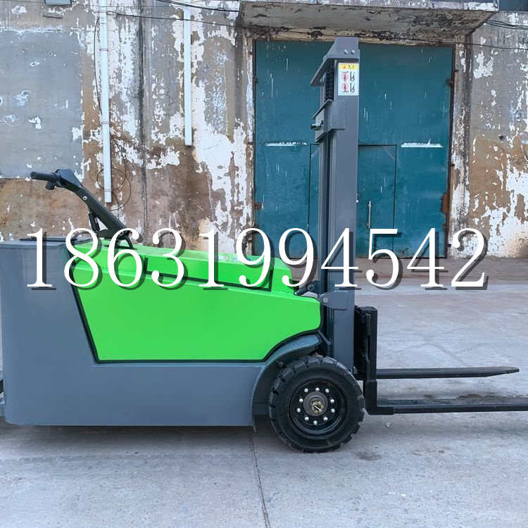 玉树藏族自治州小型电动叉车1吨2吨步行站驾式电瓶堆高充电装卸车液压升降车铲车